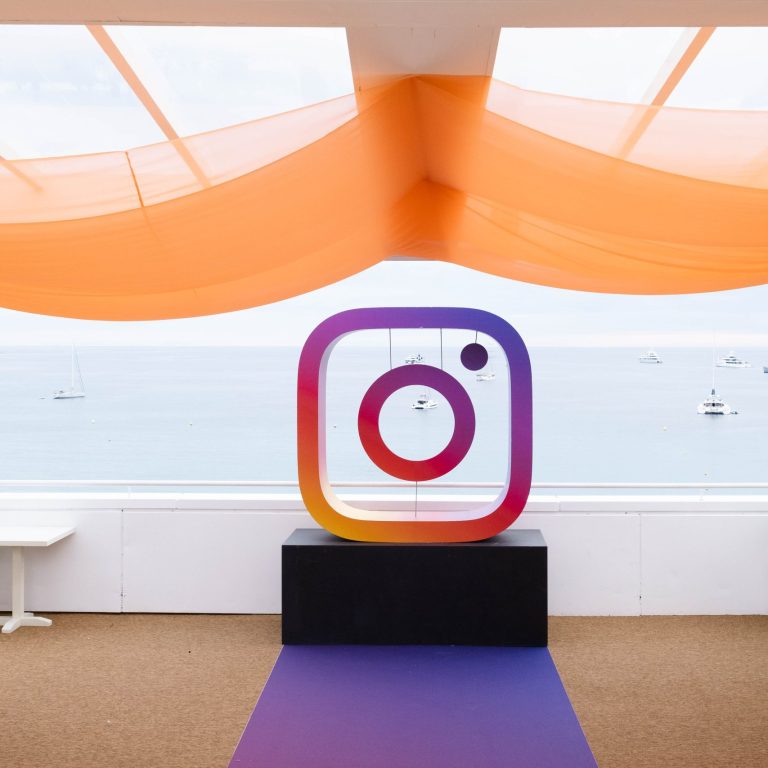 évènement privé pour Instagram
