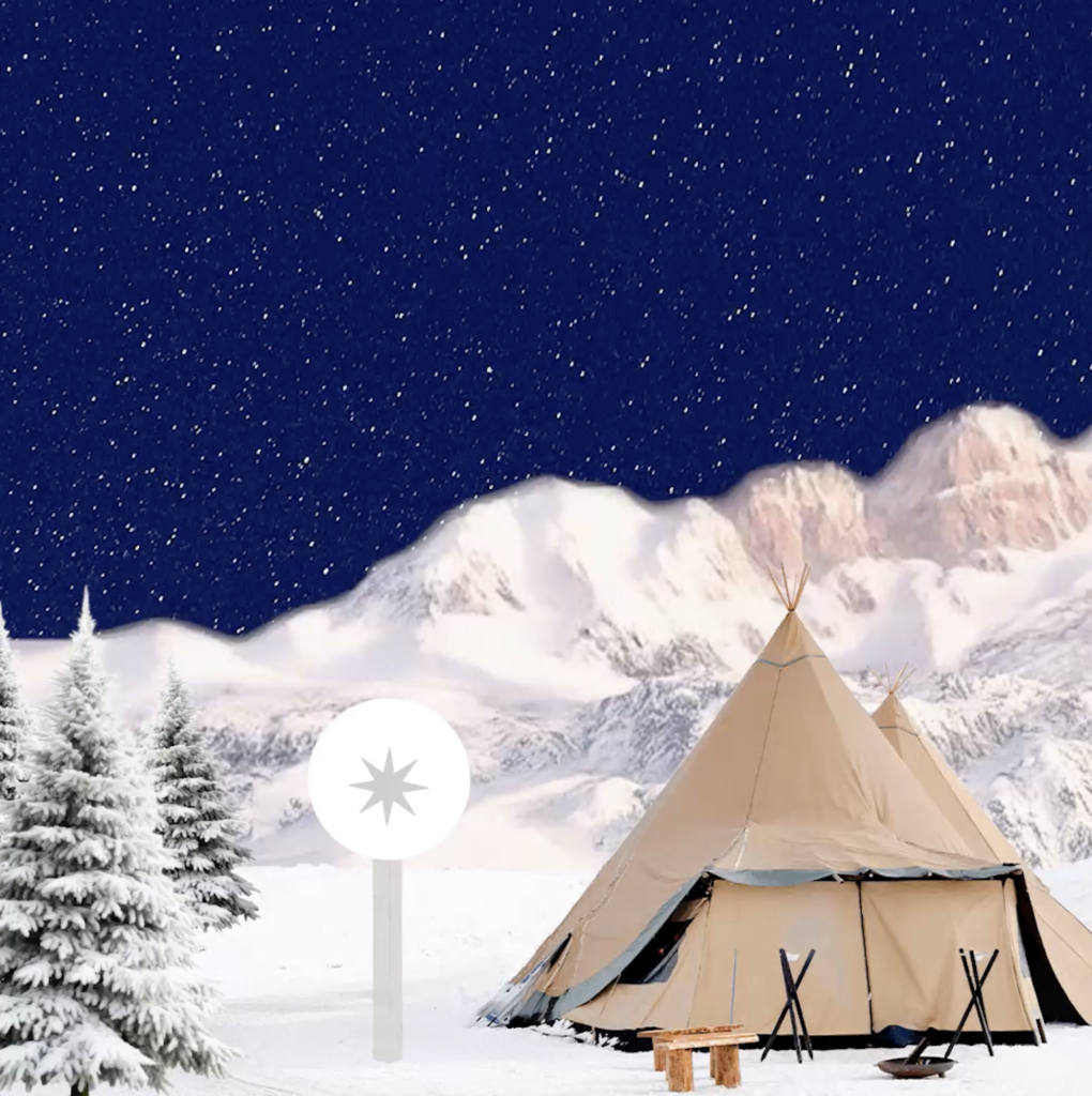 groupe terre voeux nouvelle année courchvel hiver événement